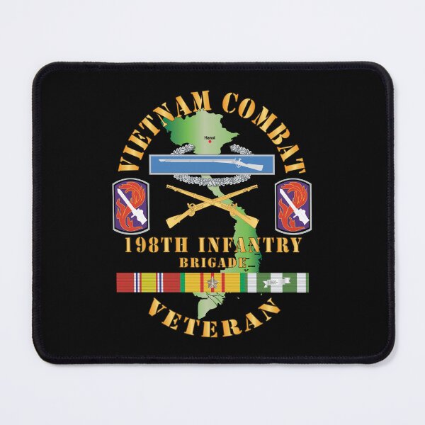 Item preview, Vietnam Combat Infantry Veteran w 198th Inf Bde SSI X 300 designed and sold by Military Insignia Products.