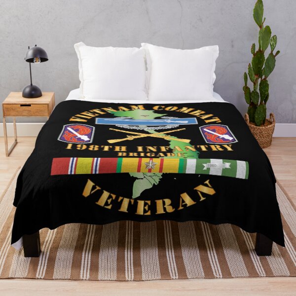 Item preview, Vietnam Combat Infantry Veteran w 198th Inf Bde SSI X 300 designed and sold by Military Insignia Products.