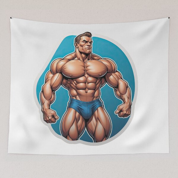 Item preview, New Series: Bodybuilder Sticker #24 designed and sold by ForeverPrintsOK.