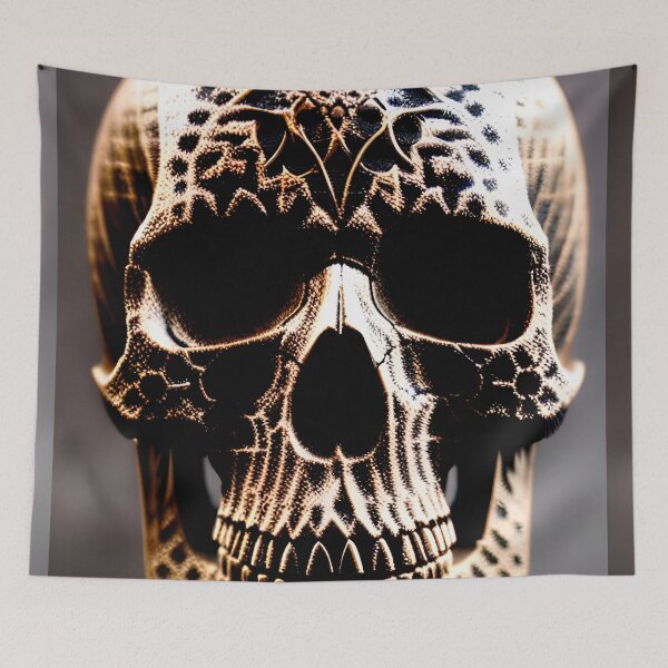 Item preview, Cráneo ornamental designed and sold by MatrixTattoo.