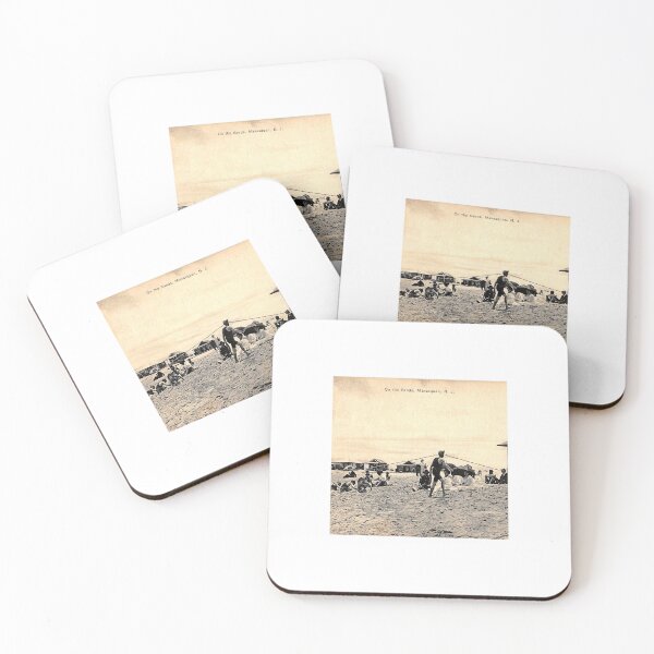 Item preview, On the Sands at Manasquan NJ Vintage designed and sold by markomundo.