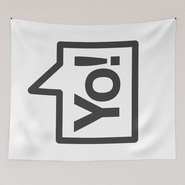 Item preview, Yo! - Talking Shirt (Black) designed and sold by Justin Ellis.