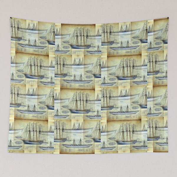 Item preview, Ships That Go A Sailing designed and sold by Bondillero.