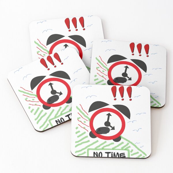 Item preview, No Time! Clock Rush Running designed and sold by ArtListerSam.