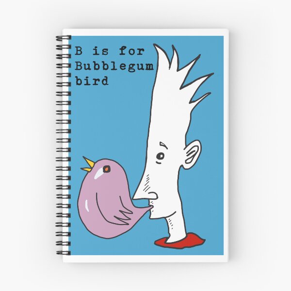 Item preview, B is for Bubblegum bird designed and sold by Boxkite.