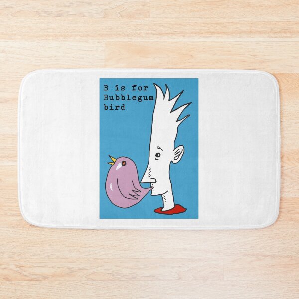 Item preview, B is for Bubblegum bird designed and sold by Boxkite.