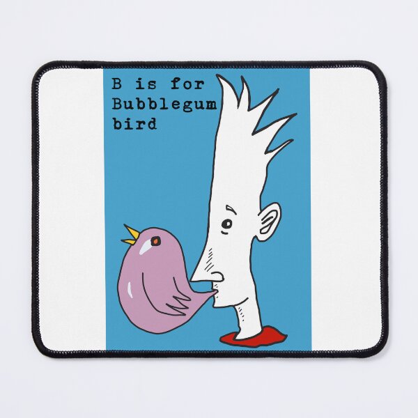 Artikelvorschau, B steht für Bubblegum Bird entworfen und verkauft von Boxkite.