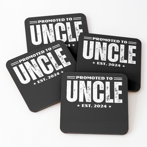 Item preview, Promoted to Uncle - New baby born 2024 Announcement designed and sold by MouDantArts.