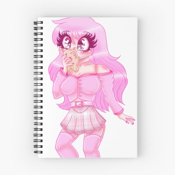 Item preview, Pink Kawaii Girl designed and sold by ShadowiesArt.