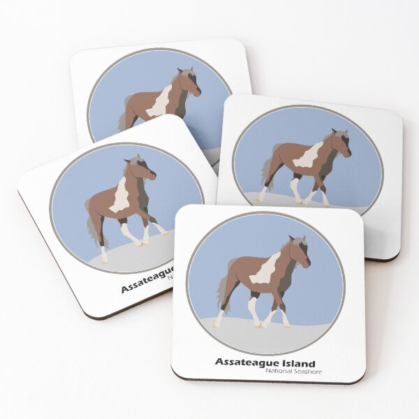 Item preview, Assateague Island National Seashore Wild Pony Image designed and sold by laughingwillows.