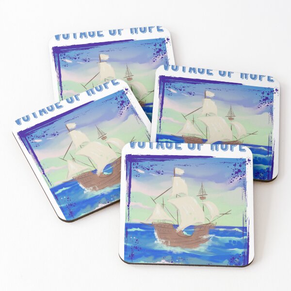 Item preview, Voyage of Hope, traveling by sea designed and sold by StylishFlower.