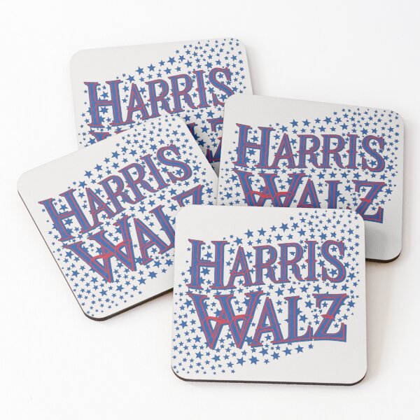 Aperçu de l'œuvre Harris Walz, président de la campagne présidentielle américaine de 2024 créée et vendue par wellie-chic.