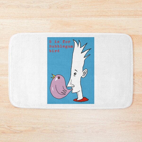 Item preview, B is for Bubblegum bird designed and sold by Boxkite.