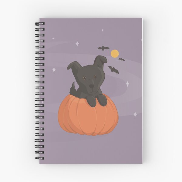 Item preview, Halloween Dog in a Pumpkin designed and sold by savariamarie.