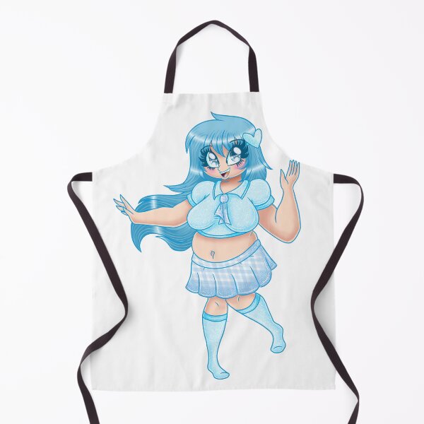 Item preview, Blue Kawaii Girl designed and sold by ShadowiesArt.