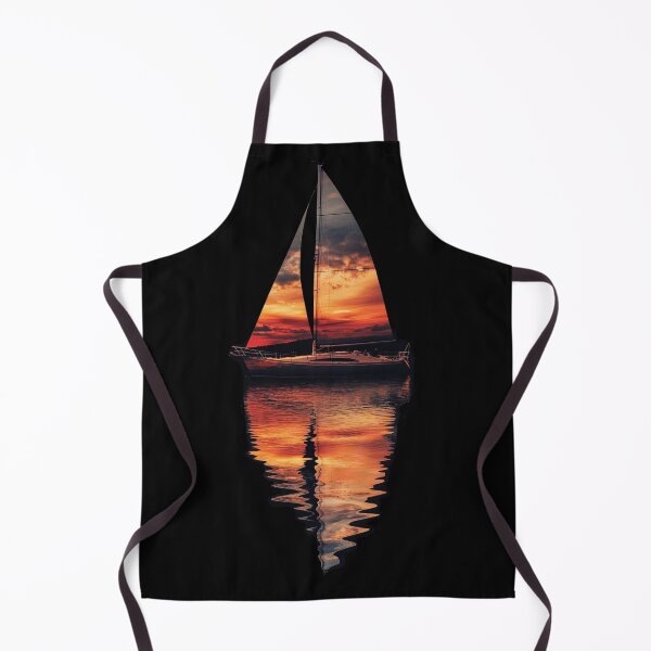 Item preview, SAILING SUNSET AKMU Sailboat Sea double exposure designed and sold by NICHARTPRODUCTS.