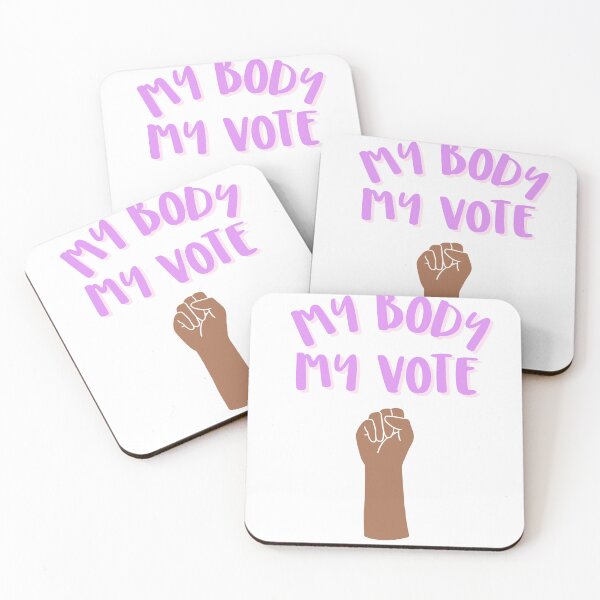 Item preview, my body my vote political slogan designed and sold by BleesTees.