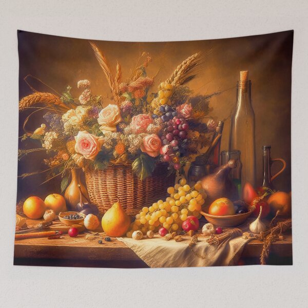 Item preview, Still Life Painting Of Fruit On A Table designed and sold by SideKickCreates.