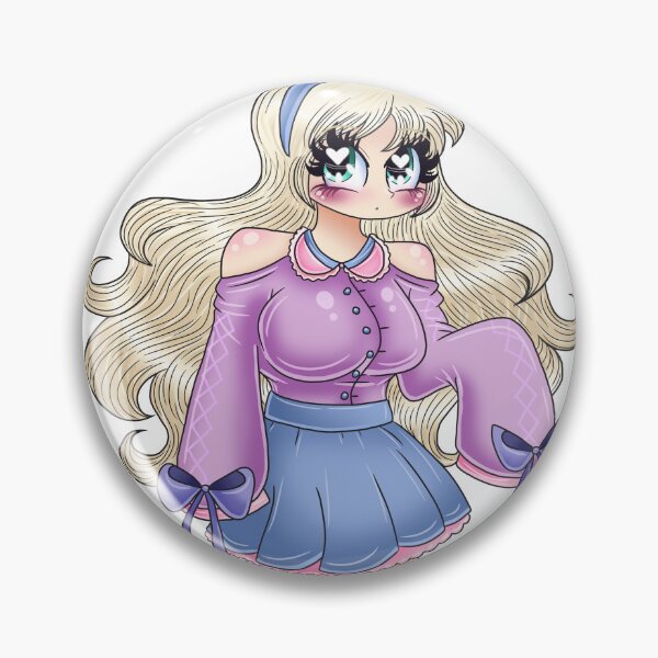 Item preview, Cute Kawaii Blonde Girl designed and sold by ShadowiesArt.