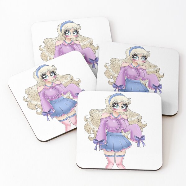 Item preview, Cute Kawaii Blonde Girl designed and sold by ShadowiesArt.