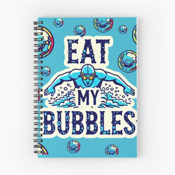 Item preview, Swimmer and Bubbles Eat My Bubbles designed and sold by NutSkyArt.