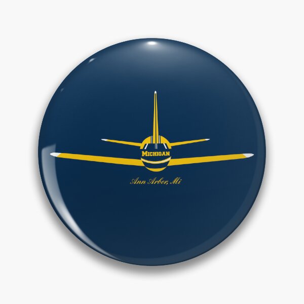 Item preview, Ann Arbor Michigan MI Airplane Logo designed and sold by Lartheviking.