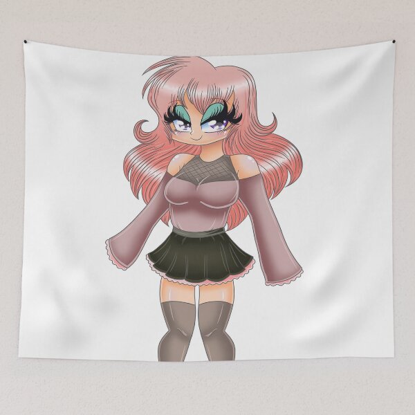 Item preview, Pink Haired Girl designed and sold by ShadowiesArt.