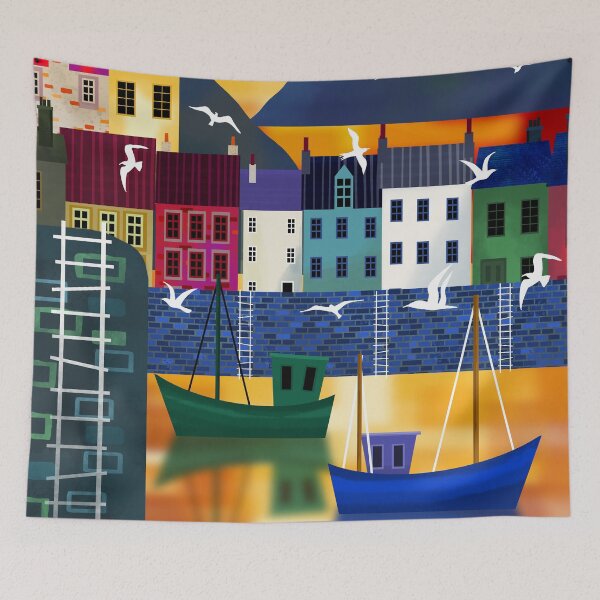 Item preview, Harbour at Sunset designed and sold by Andrew  Hitchen.