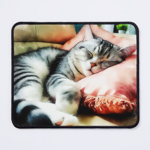 Item preview, Cat Sleeping on the Sofa designed and sold by SergioColli.