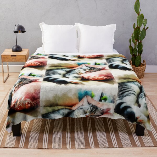 Item preview, Cat Sleeping on the Sofa designed and sold by SergioColli.