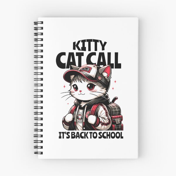 Item preview, cute cat with school uniform designed and sold by ShawishArt.