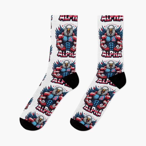 Item preview, Patriotic Bald Eagle 'ALPHA': Lead with Strength! designed and sold by 7Four1.