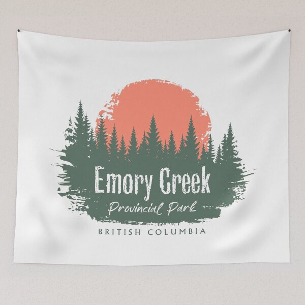 Item preview, Emory Creek Provincial Park British Columbia Forest And Sunset designed and sold by bivenart.