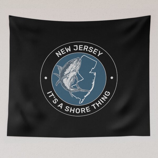 Item preview, New Jersey - It's a Shore Thing Fishing designed and sold by Circle-Cats.