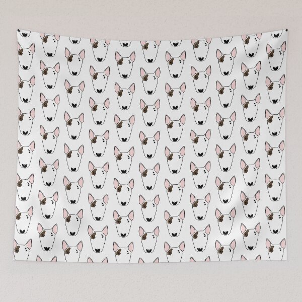 Item preview, Vinnie The Bull Terrier designed and sold by emilydevineart.