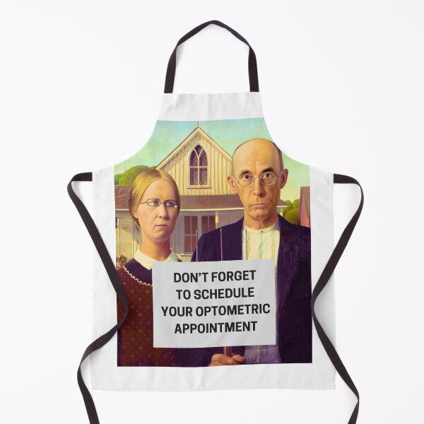 Item preview, Funny Optometrist American Gothic Quote designed and sold by julyperson.