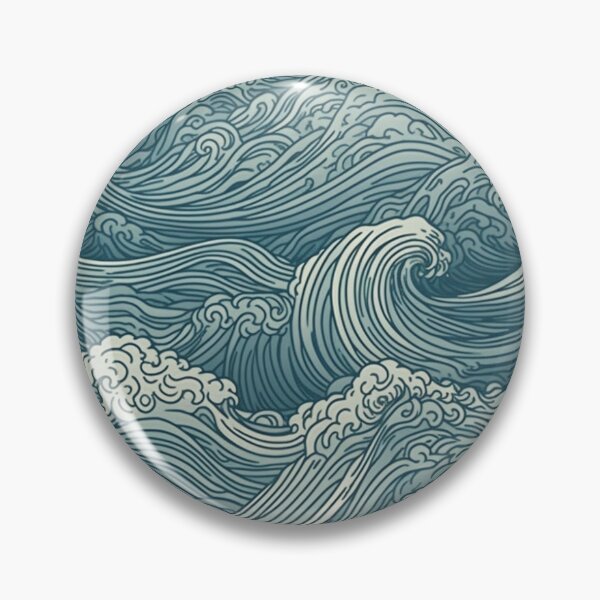 Item preview, Cool Ocean Waves designed and sold by ZodiacKat.