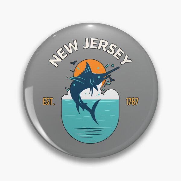 Item preview, New Jersey - Established 1787 designed and sold by Circle-Cats.