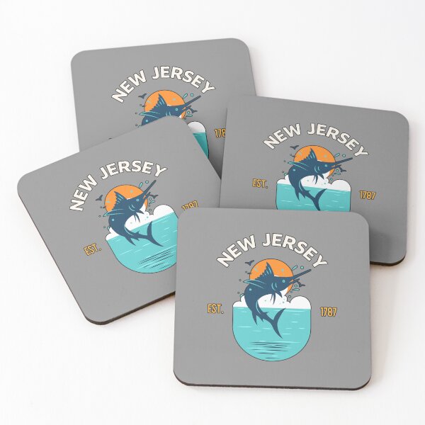 Item preview, New Jersey - Established 1787 designed and sold by Circle-Cats.