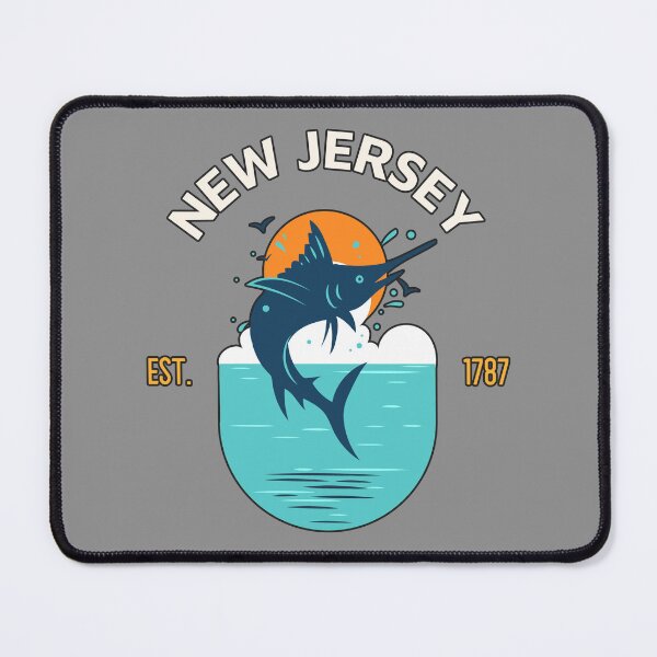 Item preview, New Jersey - Established 1787 designed and sold by Circle-Cats.