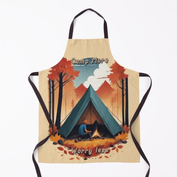 Item preview, Camp More, Worry Less designed and sold by RaeWhimsy.