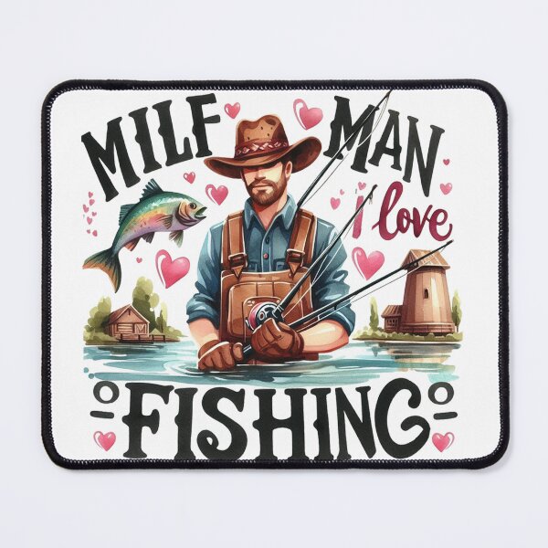 Item preview, Funny Saying Man I Love Fishing designed and sold by devonclemon.