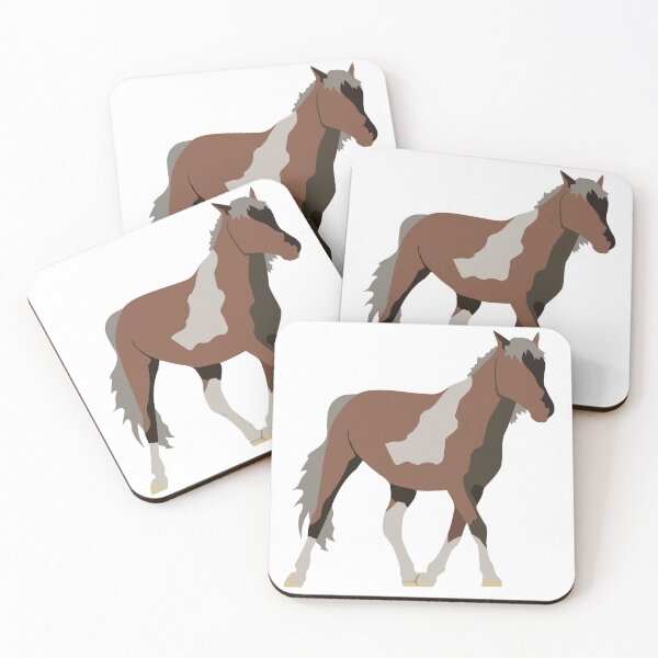 Item preview, Assateague Island National Seashore Wild Pony Image Paint Horse designed and sold by laughingwillows.