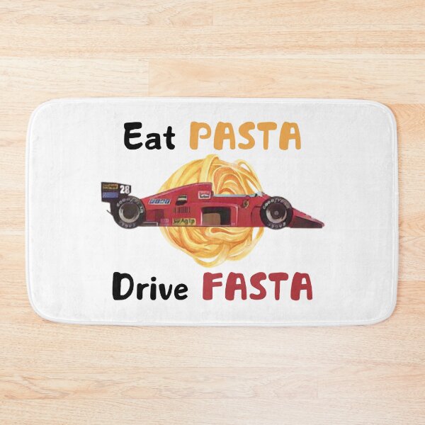 Item preview, Eat pasta drive fasta designed and sold by Flying Alligator.
