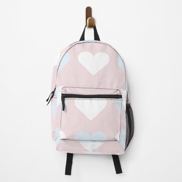 Item preview, Large PALE BLUE, WHITE and  PALE PINK LOVE HEARTS designed and sold by RachelMacht.