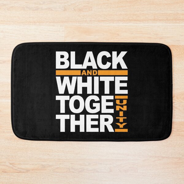 Item preview, Black and White Together = Unity designed and sold by MDK Tees.