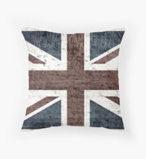Rugged British Flag Pillows Cushions Redbubble