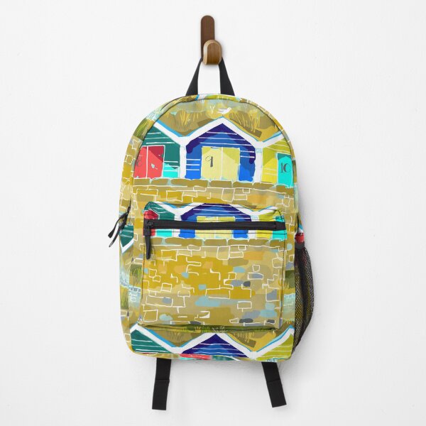 Item preview, Barrybados Beach Huts Summertime Art designed and sold by HarpersArts.