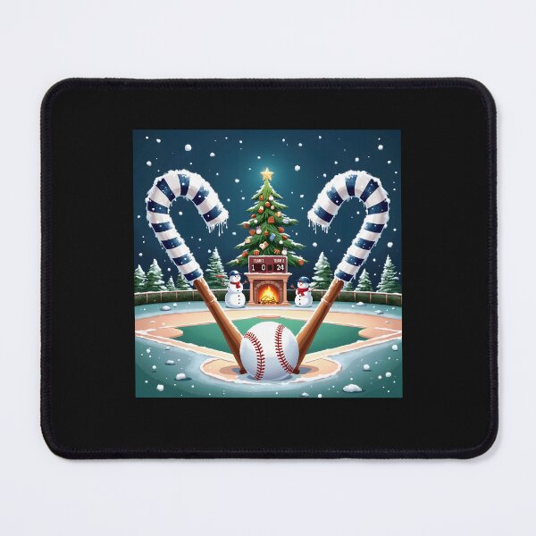 Item preview, Christmas Baseball Snowman Christmas Womens Boys Candy Canes designed and sold by clothesy7.