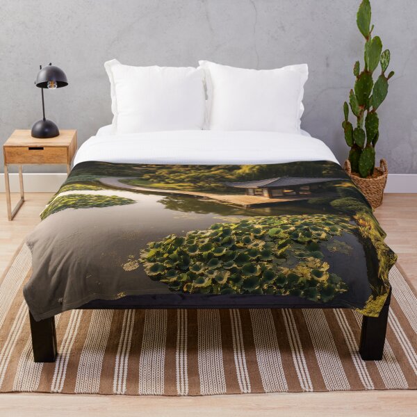 Item preview, Lotus Filled Pond in Japanese Garden designed and sold by Amir Hossein Saadat.